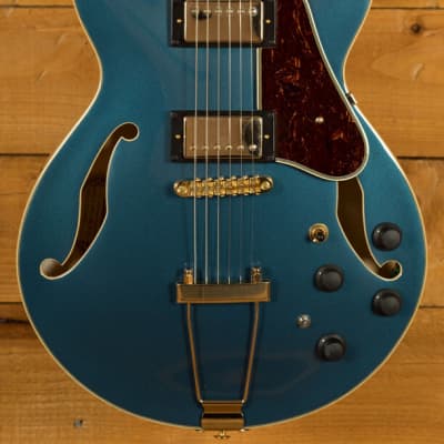 Ibanez AM Artcore Expressionist | AMH90 - Prussian Blue Metallic image 1