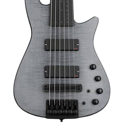 NS Design CR6 Bass Guitar, Charcoal Satin,
Fretless, Limited Edition, New, Free Shipping, Authorized Dealer image 2