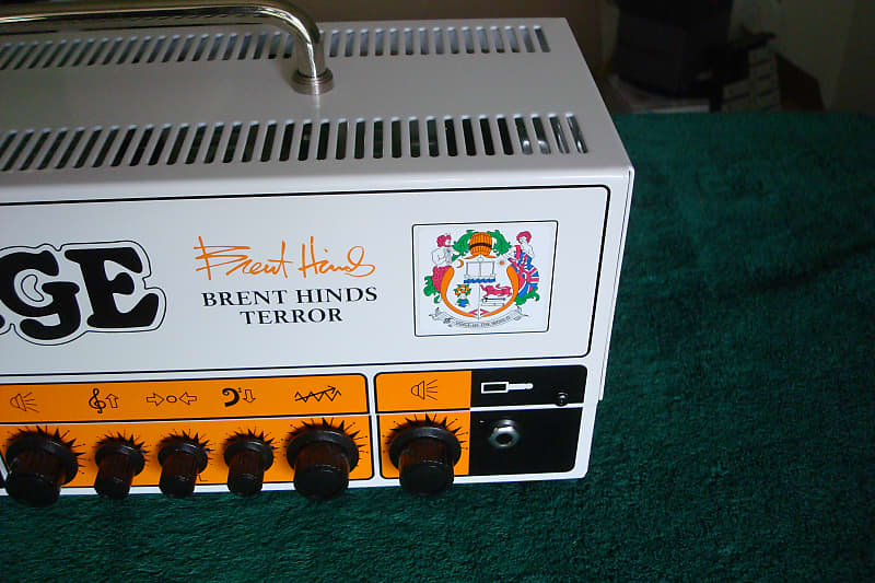Orange Brent Hinds Terror 2-Channel 15-Watt Guitar Amp Head | Reverb