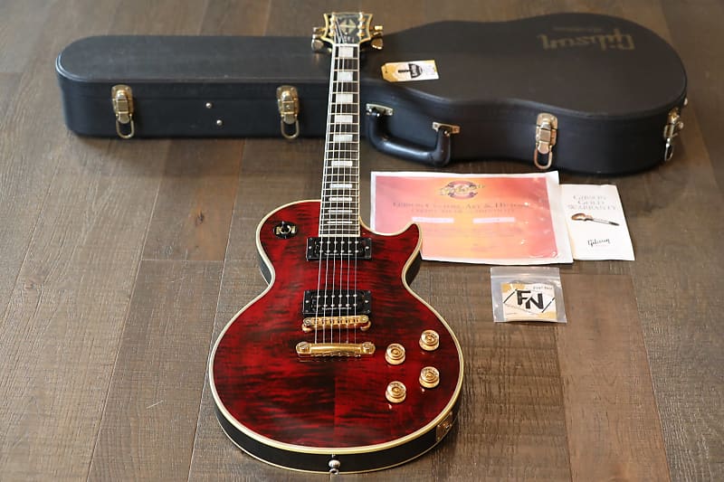 2007 Gibson 1968 Les Paul Custom Reissue Figured Red Tiger