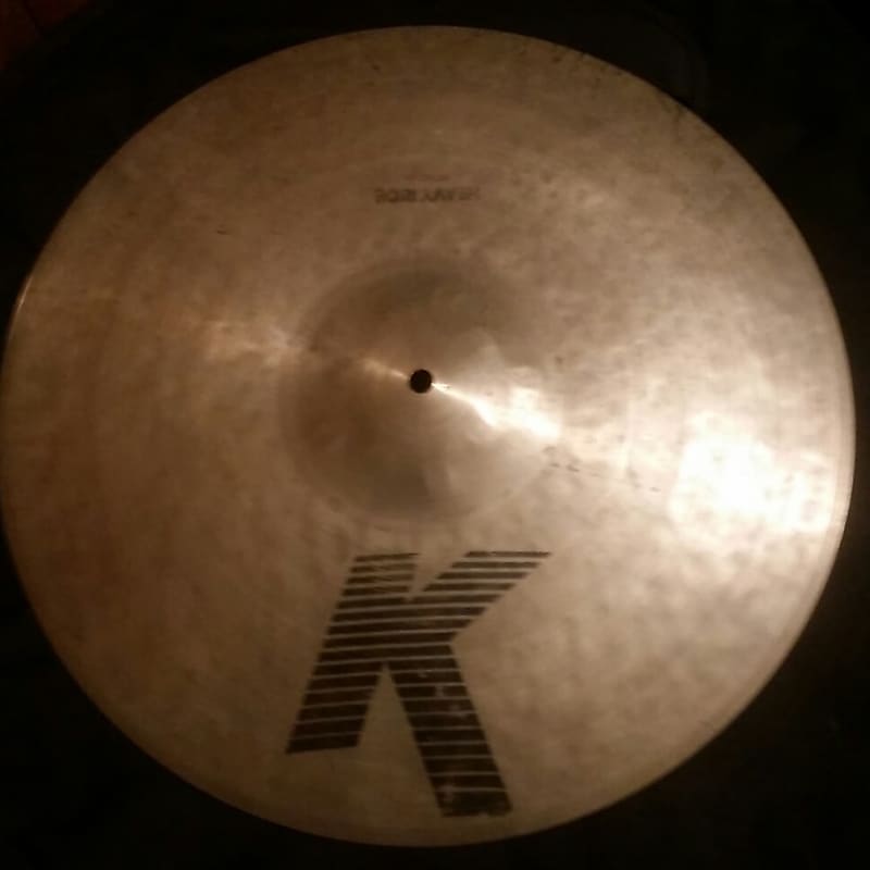 Zildjian 18" K Series "EAK" Heavy Ride Cymbal 1982 - 1988 image 1