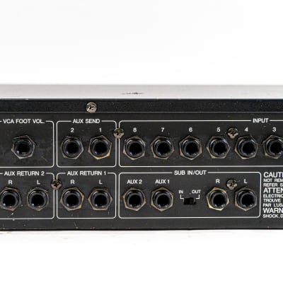 Yamaha MV-802 8-Channel Line Mixer Rackmount image 6