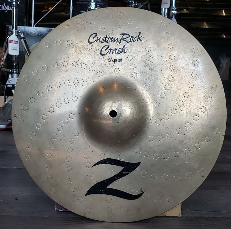 Used Zildjian Z Custom Rock Crash Cymbal 16