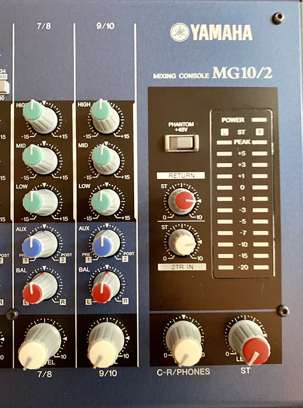 YAMAHA MG 10/2 MIXING CONSOLE TEN CHANNEL AUDIO MIXER | Reverb