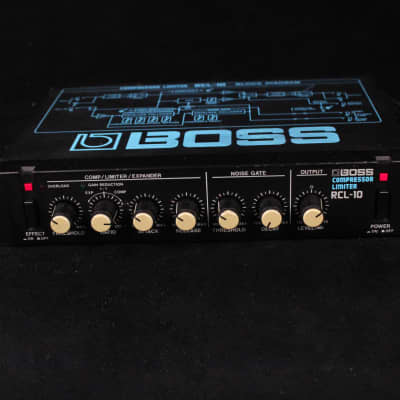 BOSS RCL-10、MICRO RACK SERIES USED BOSS RCL 10 Compressor Limiter RCL-10 Micro Rack Series