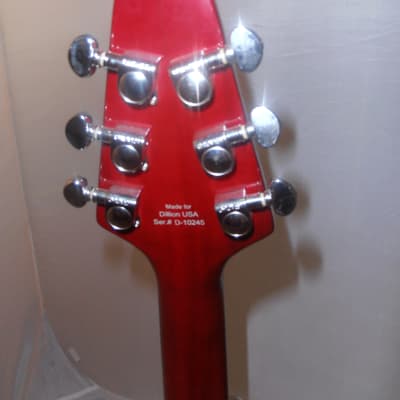 Dillion DBM-010T Red Special with OHSC, Excellent! image 12