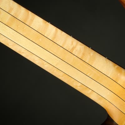 Warwick Custom Shop Masterbuilt Infinity Birdseye Maple 5 String - Natural Oil Finish image 10