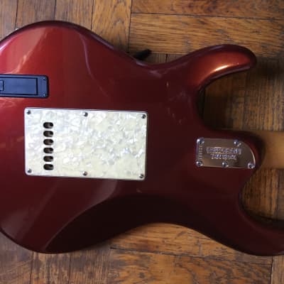 Ernie Ball Music Man Silhouette Special HSS 2003 Candy Apple Red image 8