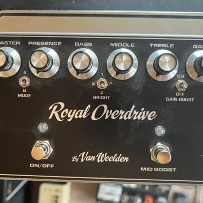 Reverb.com listing, price, conditions, and images for van-weelden-royal-overdrive