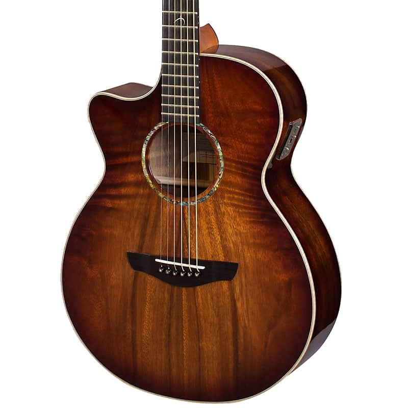 Faith Blood Moon Venus Cutaway Electro FVBMB – Faith Guitars