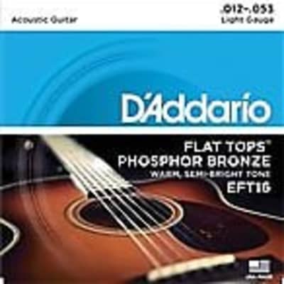 D'Addario Guitar Strings  EFT16 Flat Top Light Acoustic for sale