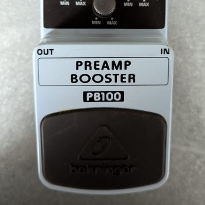 Reverb.com listing, price, conditions, and images for behringer-pb100-preamp-booster