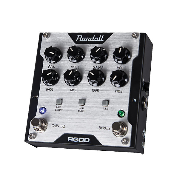 Randall RGOD 2-Channel Preamp Pedal image 1