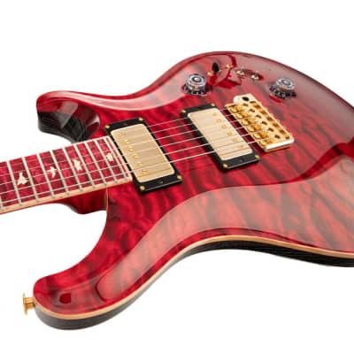 PRS Private Stock Custom 24-08 Electric Guitar - Red/Gold - Display Model image 7
