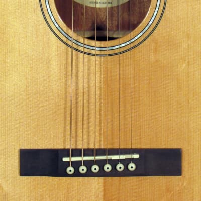Guild P-240 Memoir Slotted Head Stock - Parlor Guitar - Natural w\Deluxe Gig Bag image 8