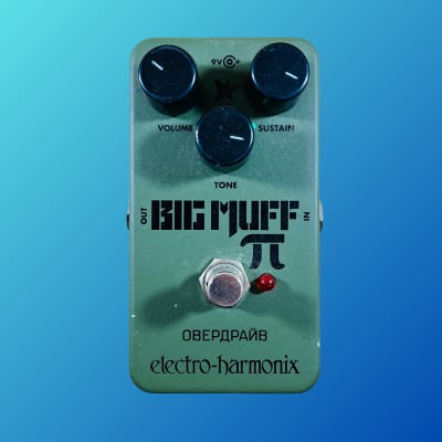 Electro-Harmonix Green Russian Big Muff Distortion/Sustainer Reissue