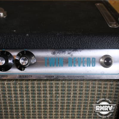 Fender Twin Reverb 2-Channel 100-Watt 2x12" Guitar Combo 1970 - 1971 - Silverface image 5