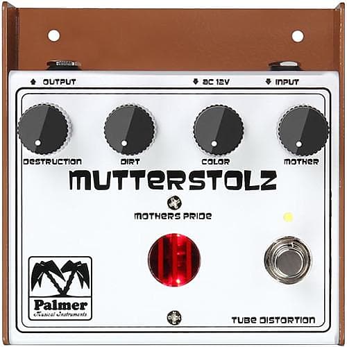 Palmer PEMUTT Mutterstolz Tube Distortion Guitar Effects Pedal for Guitars image 1