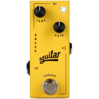 Reverb.com listing, price, conditions, and images for aguilar-db-599-bass-compressor-pedal