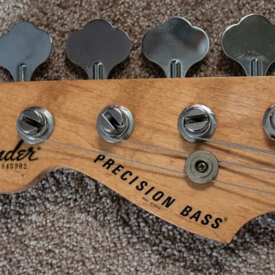 LEFT-HANDED Fender Precision Bass 1977 Walnut Mocha image 2