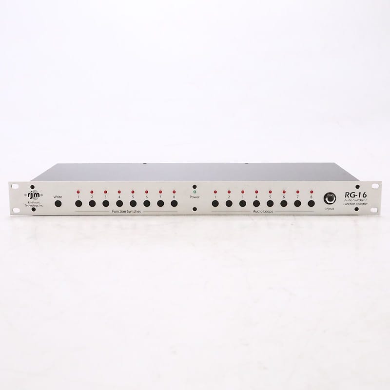 RJM Music Technology RG-16 Audio Switcher w/ Power Supply | Reverb