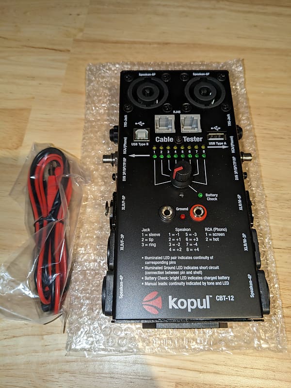 Kopul CBT-12 12-In-1 Cable Tester | Reverb