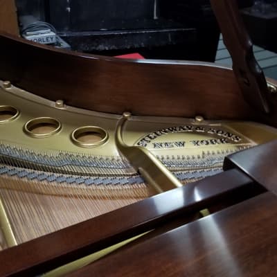 Steinway S 5'1" Mahogany Rebuilt Grand Piano image 6