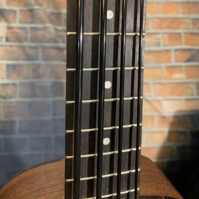 Kala KA-UBASSFS-Fretted Mahogany Acoustic /Electric U-Bass-W/Case image 3