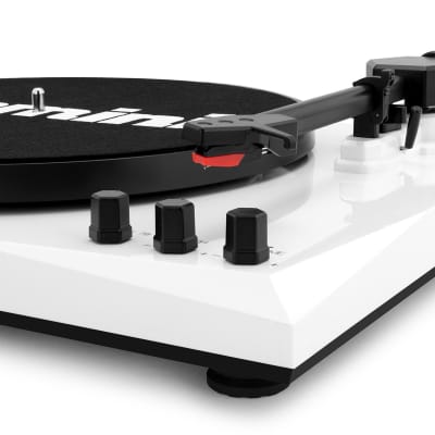 Gemini TT-900 Vinyl Record Player Turntable w/Bluetooth+Dual Speakers TT-900BW image 5