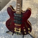 2011 Epiphone Riviera P-90’s Pick Up Custom Wine Red with Bigsby