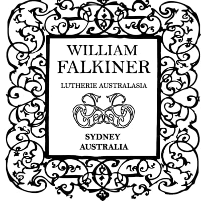 William Falkiner Lutherie Left handed concert classical 2023 - Natural image 7