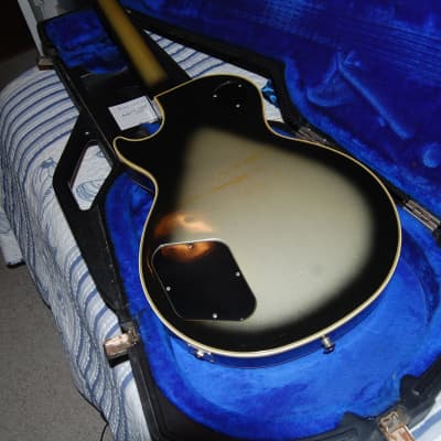 Gibson Les Paul Custom Silverburst 1985 - Silverburst (greenish blue) image 8