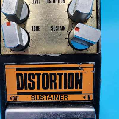 Vintage 80s Guyatone PS-011 Distortion Sustainer Guitar Effect Pedal Bass Japan image 3