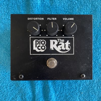 ProCo Vintage Rat Big Box Reissue with Battery Door 1991-2003 - Black image 1