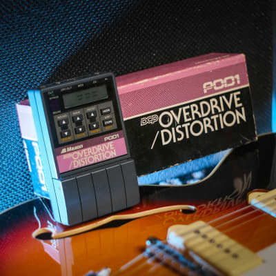 MAXON POD1 OVERDRIVE /DISTORTION エフェクター MAXON - POD1 OVERDRIVE/DISTORTION - YouTube