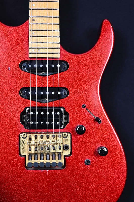 Hamer Centaura USA from 1991 in Sparkle Red with original hardcase