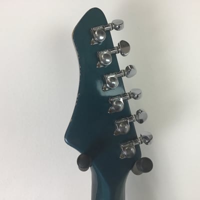 Used Mako EXOTIC XK-4 Electric Guitars Blue image 6