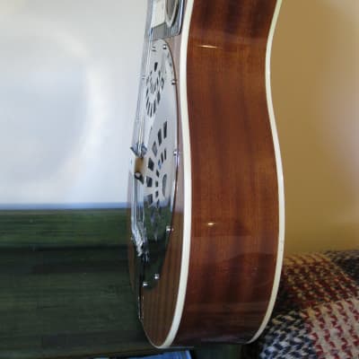 Regal RD-30M  Studio Series Resophonic Custom Mahogany Spider-Cone Acoustic Blues Resonator Guitar. image 4