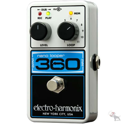 Electro-Harmonix Nano 360 Compact Looper Guitar Effect Pedal image 1