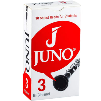 Vandoren JCR013 Juno Clarinet Reed, Strength 3.0 (Box of 10)