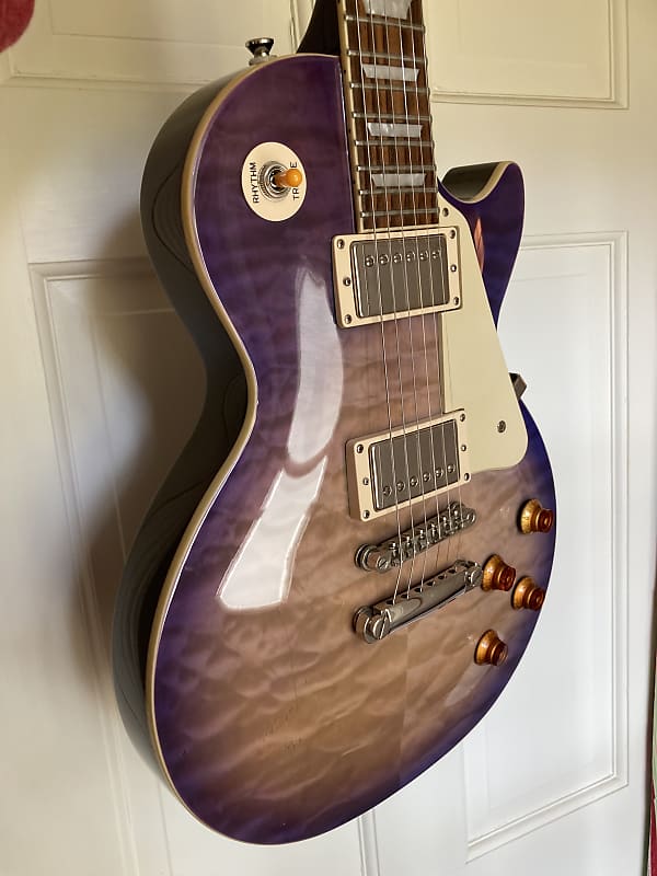 Epiphone Les Paul Standard Plus top Pro 2011 Purple fade