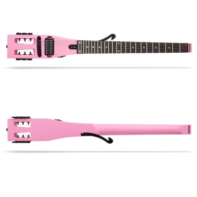 Anygig Travel Guitar Electric AGE SE Pink image 2