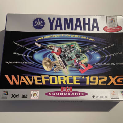 Yamaha WaveForce 192XG Synthesizer PCI Soundcard NOS! image 1