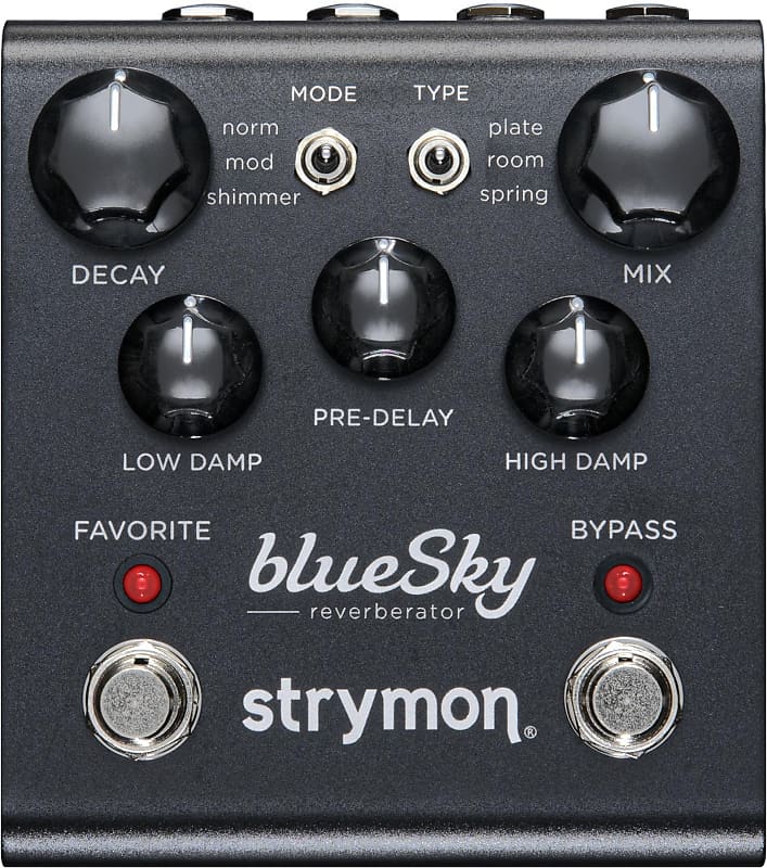 新品人気STRYMON blueSky Reverb v1 ギター