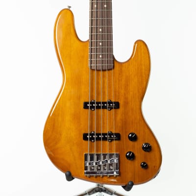 Fender Deluxe Active Jazz Bass Okoume V 2015 Natural for sale