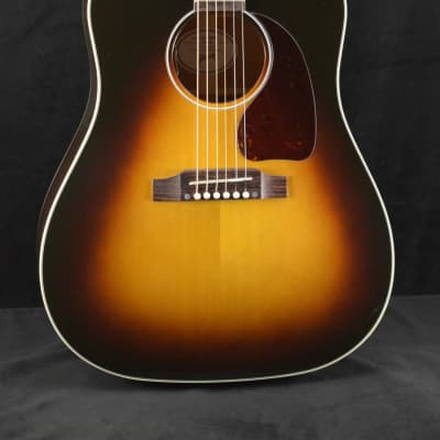 Gibson USA J-45 Custom Special Flower Inlay w Anthem Vintage | Reverb