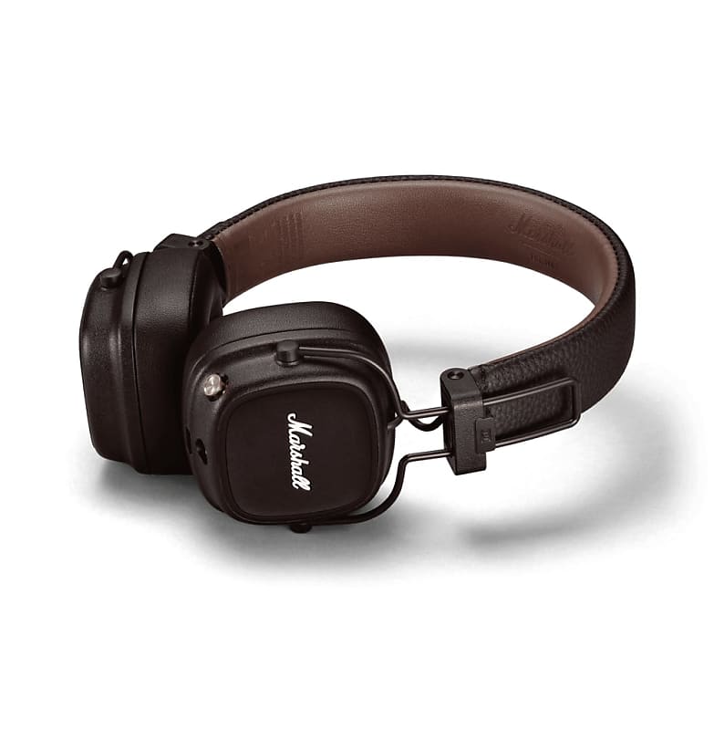 Marshall Major IV Bluetooth On-Ear Bluetooth Headphones (Brown)
