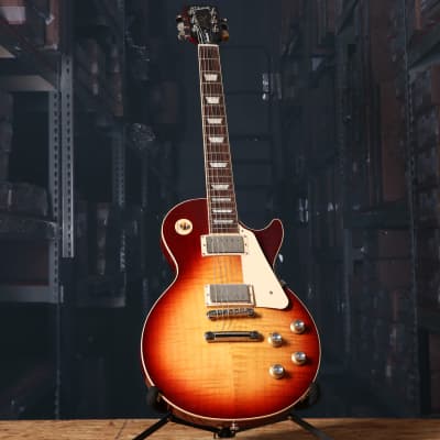 Gibson Les Paul Standard 60's Electric Guitar Bourbon Burst Flame Top image 9