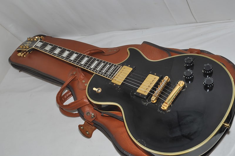Orville Les Paul Black x Gold QR123-30 Electric Guitar Ref