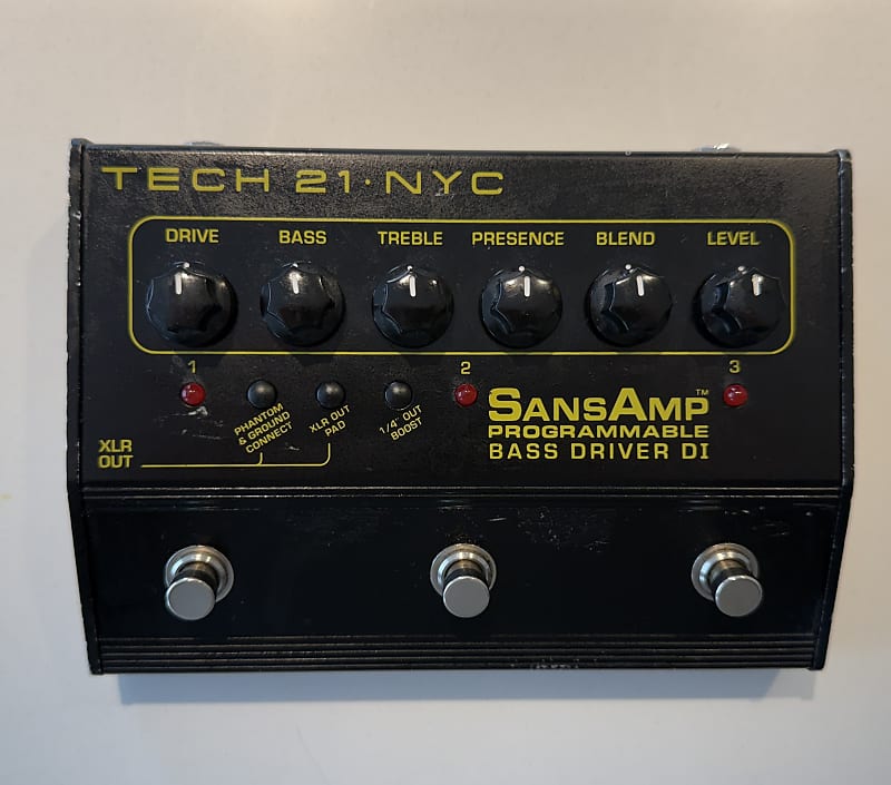 Tech 21 Sansamp Programmable Bass Driver | Reverb Canada
